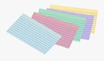 Image result for index cards clip art